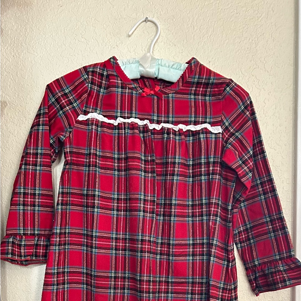 Girl’s Long Flannel Nightgown